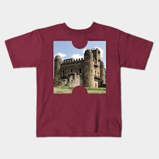 Fasil Ghebbi – a Fortress city, Gondar Kids T-Shirt